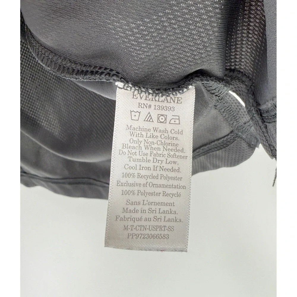 Everlane Uniform Men's Gray Performance T Shirt Short Sleeve Athletic Fit XL - Picture 4 of 7